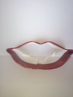 Lips Cookie Cutter Coated