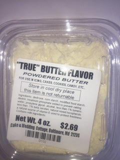 True Butter Flavor Powdered Butter